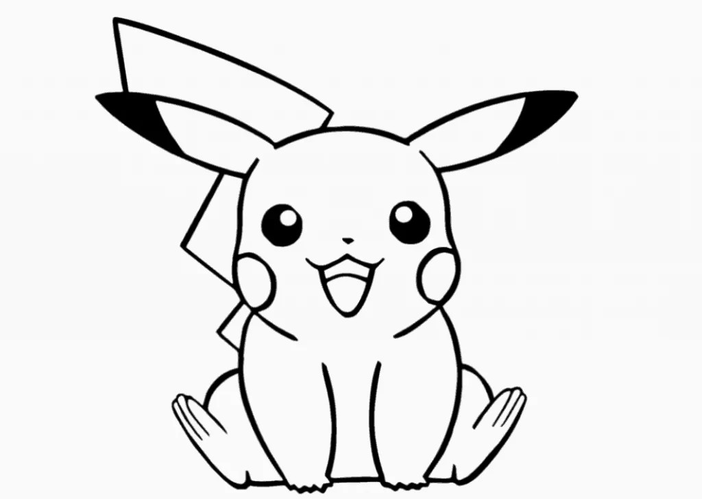 Pikachu Drawing Best