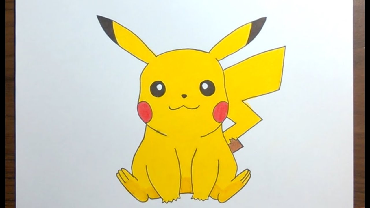 Pikachu Drawing Image