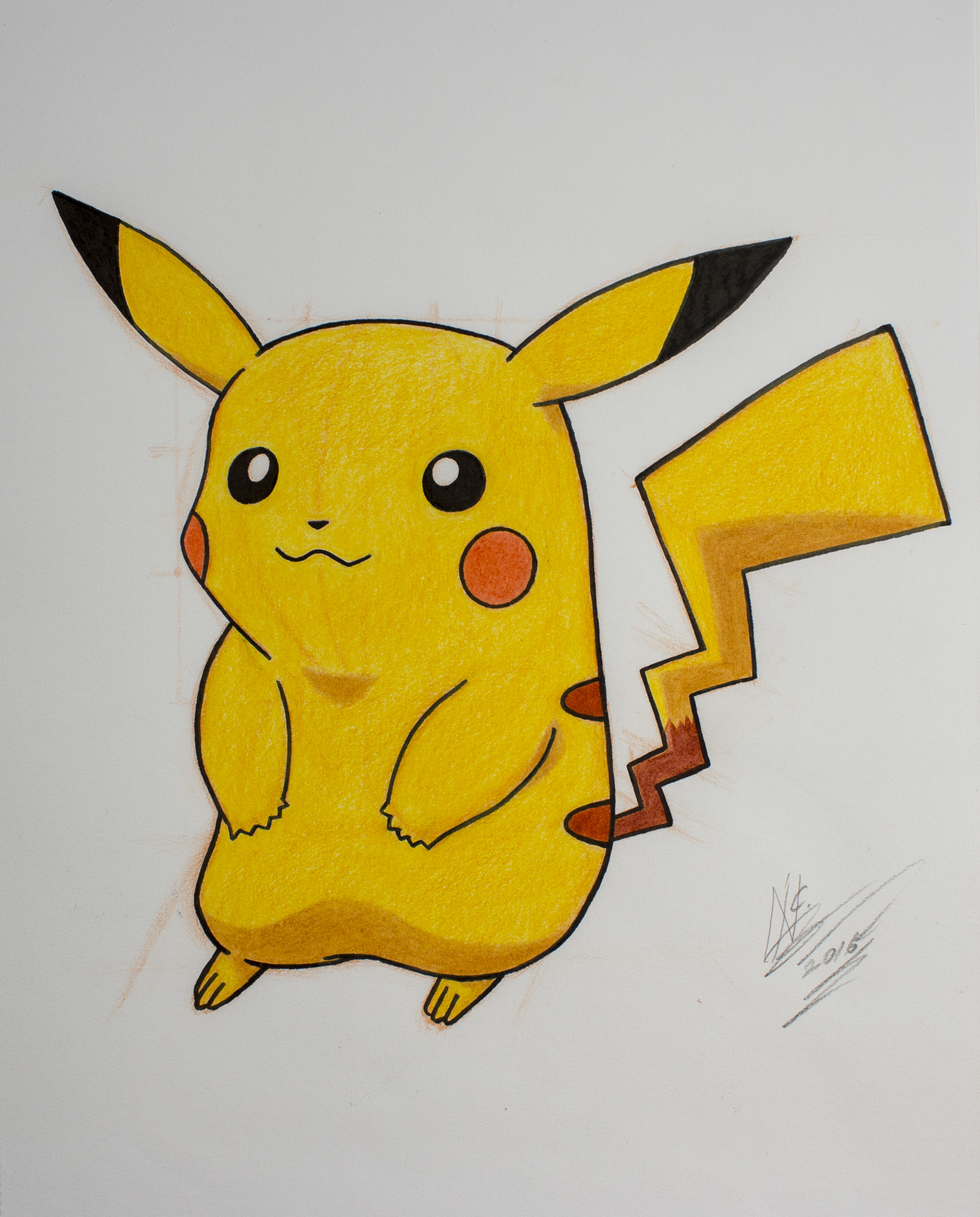 Pikachu Drawing Photo