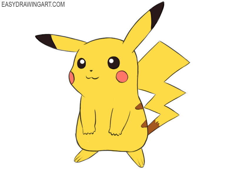 Pikachu Drawing Pic