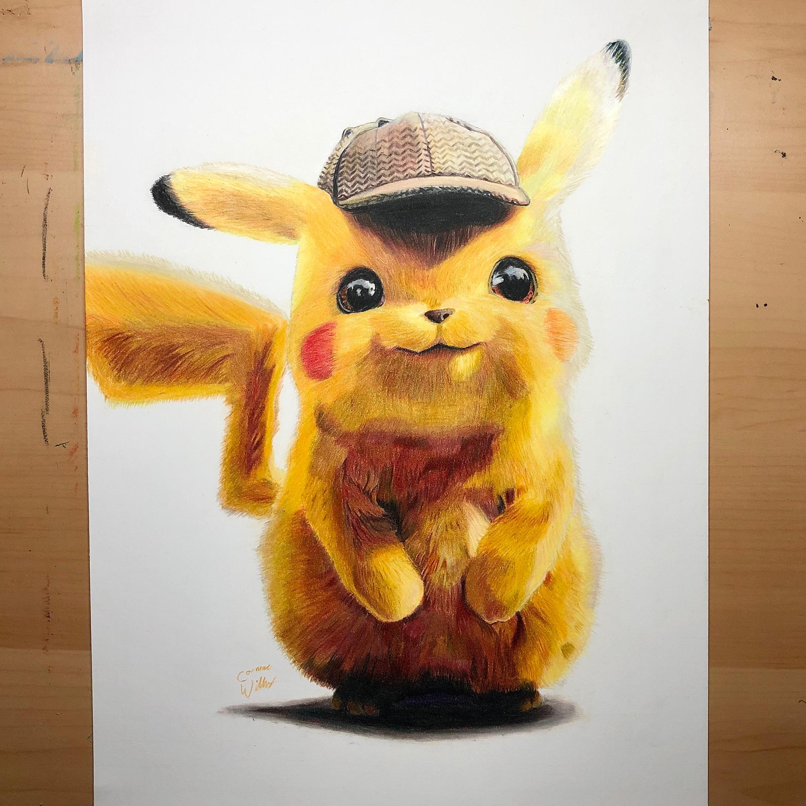 Pikachu Drawing Pics