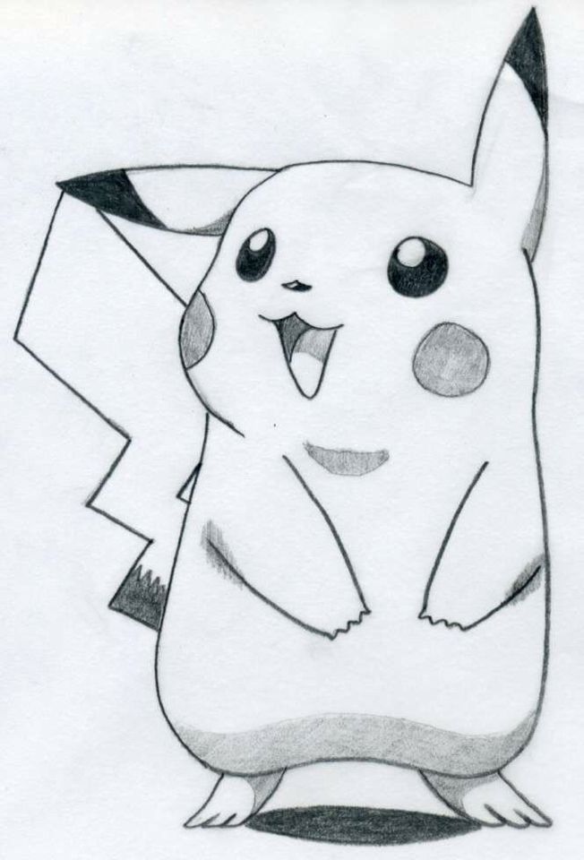 Pikachu Drawing Pictures