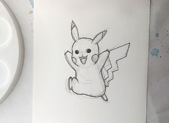 Pikachu Drawing Realistic