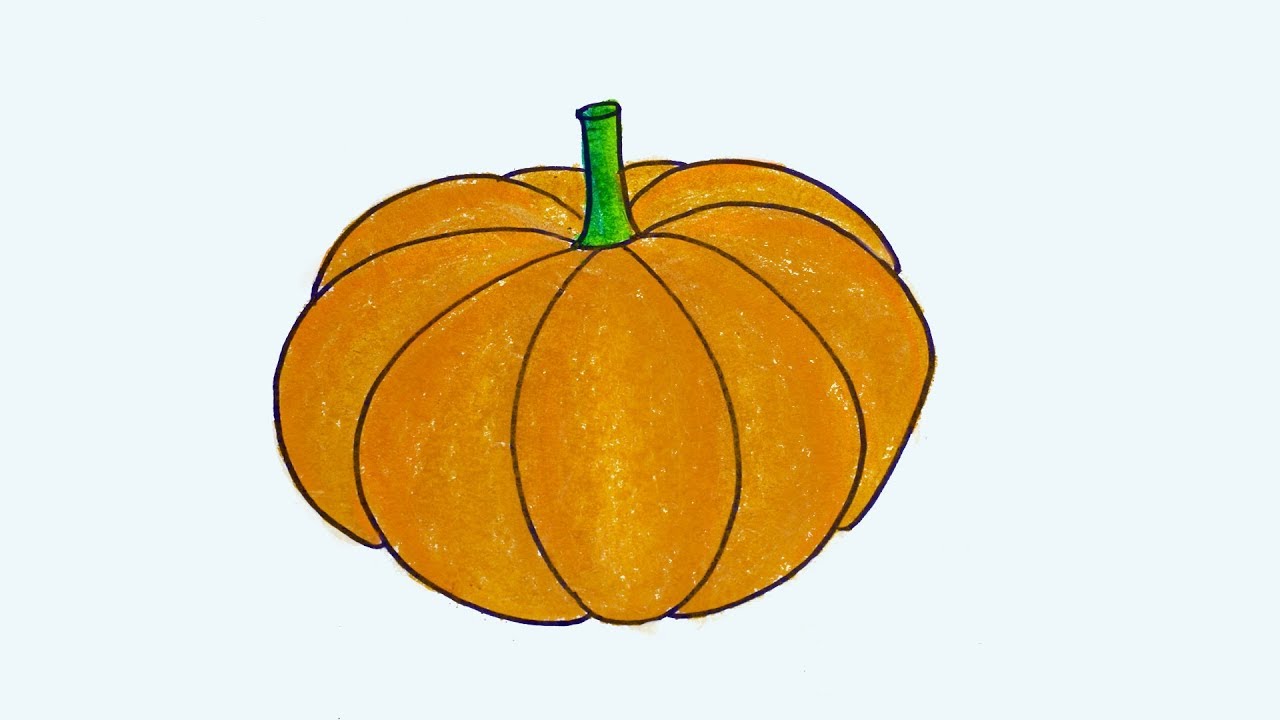 Pumpkin Drawing Image
