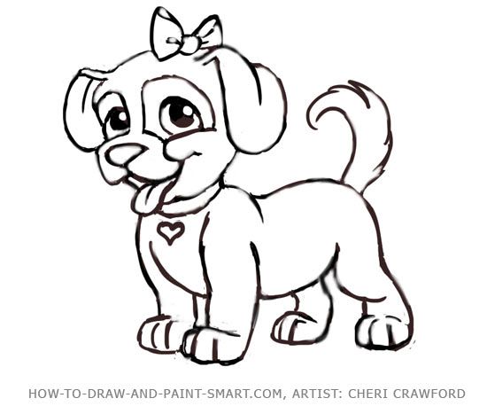 Puppy Drawing Best