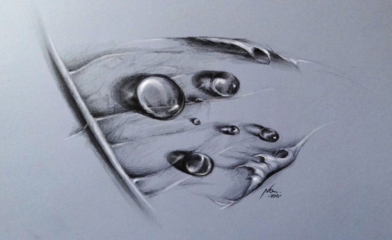 Raindrop Drawing Picture