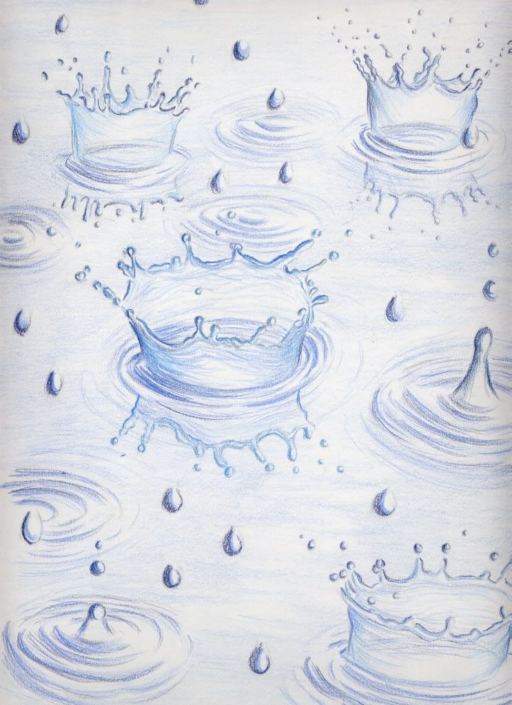 Raindrop Drawing Pictures