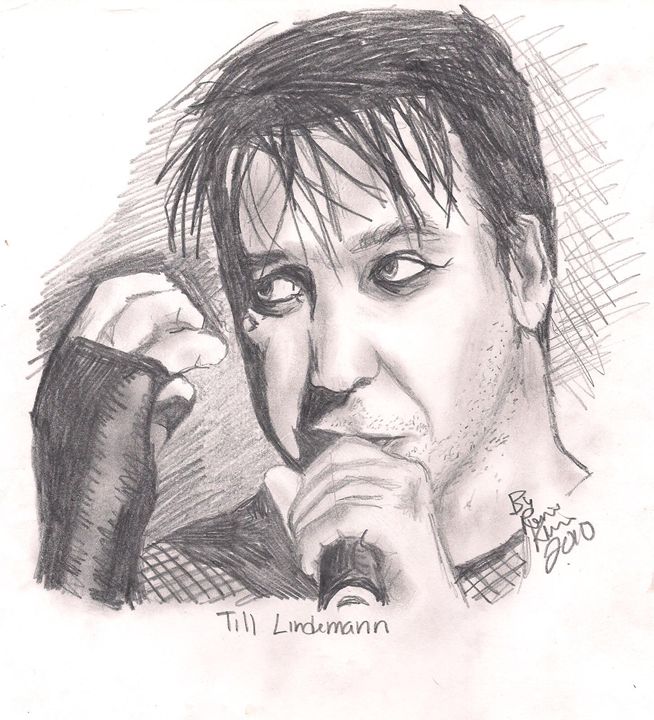 Rammstein Band Drawing Pictures
