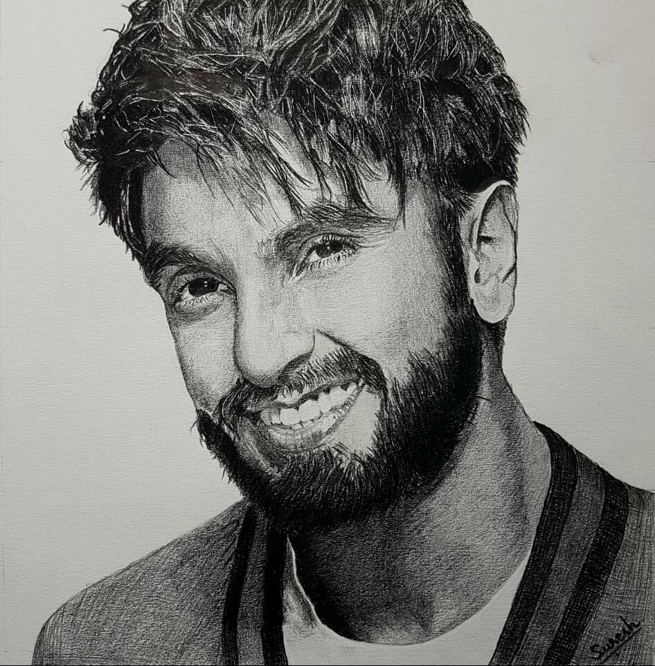 Ranveer Singh Drawing Best