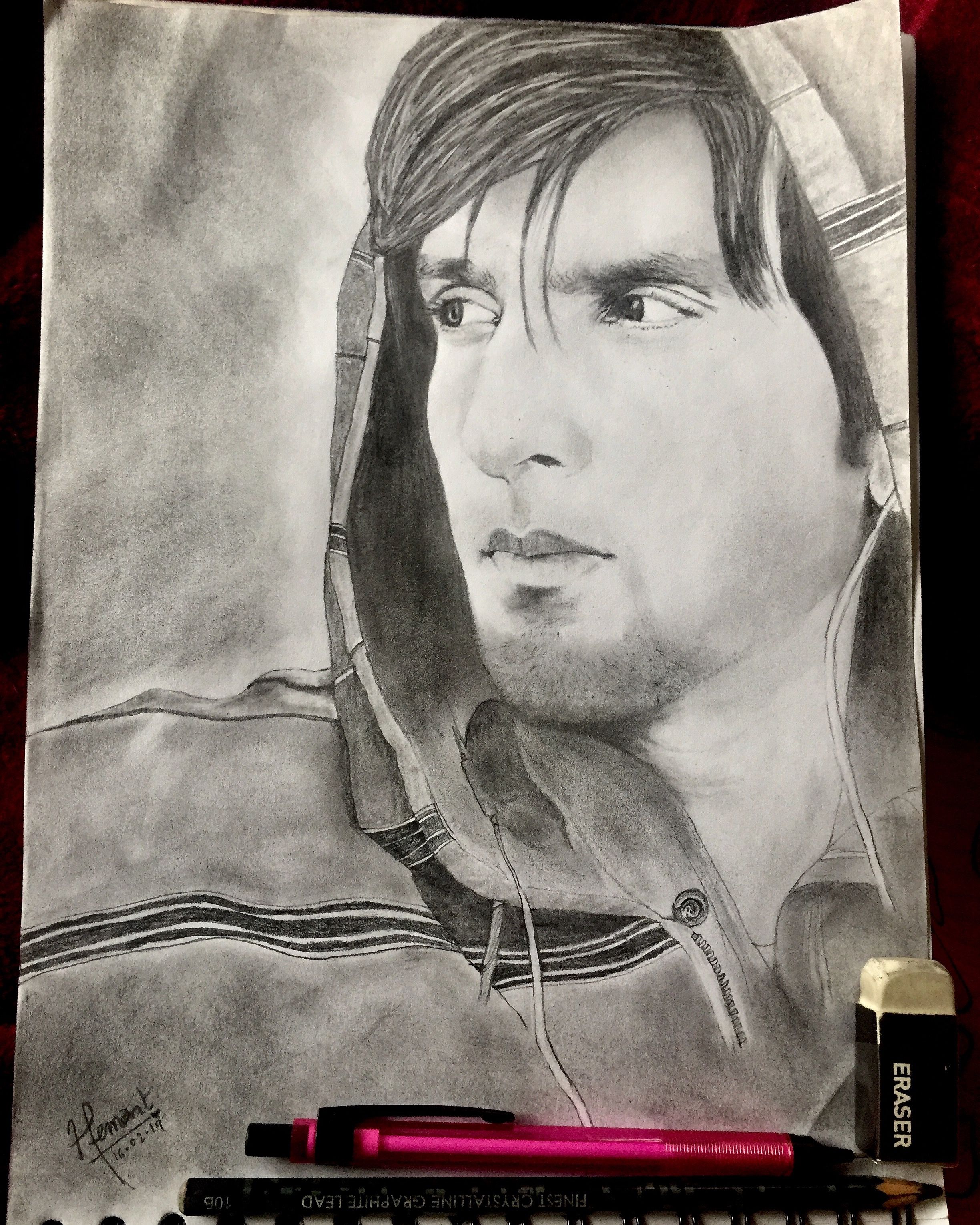 Ranveer Singh Drawing Creative Art