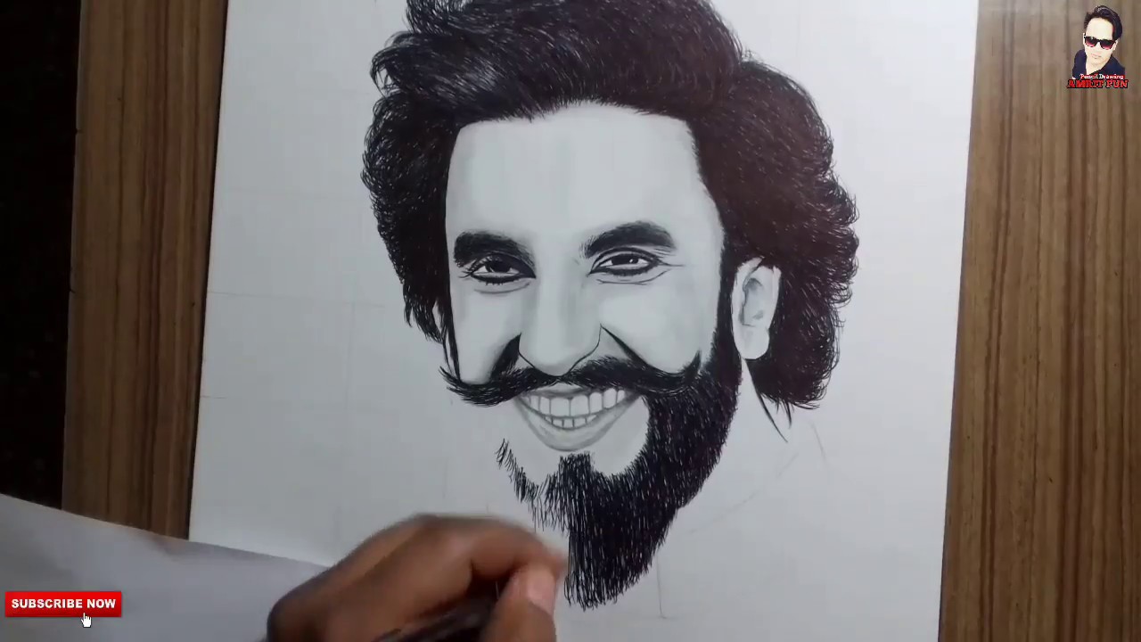 Ranveer Singh Drawing Photo