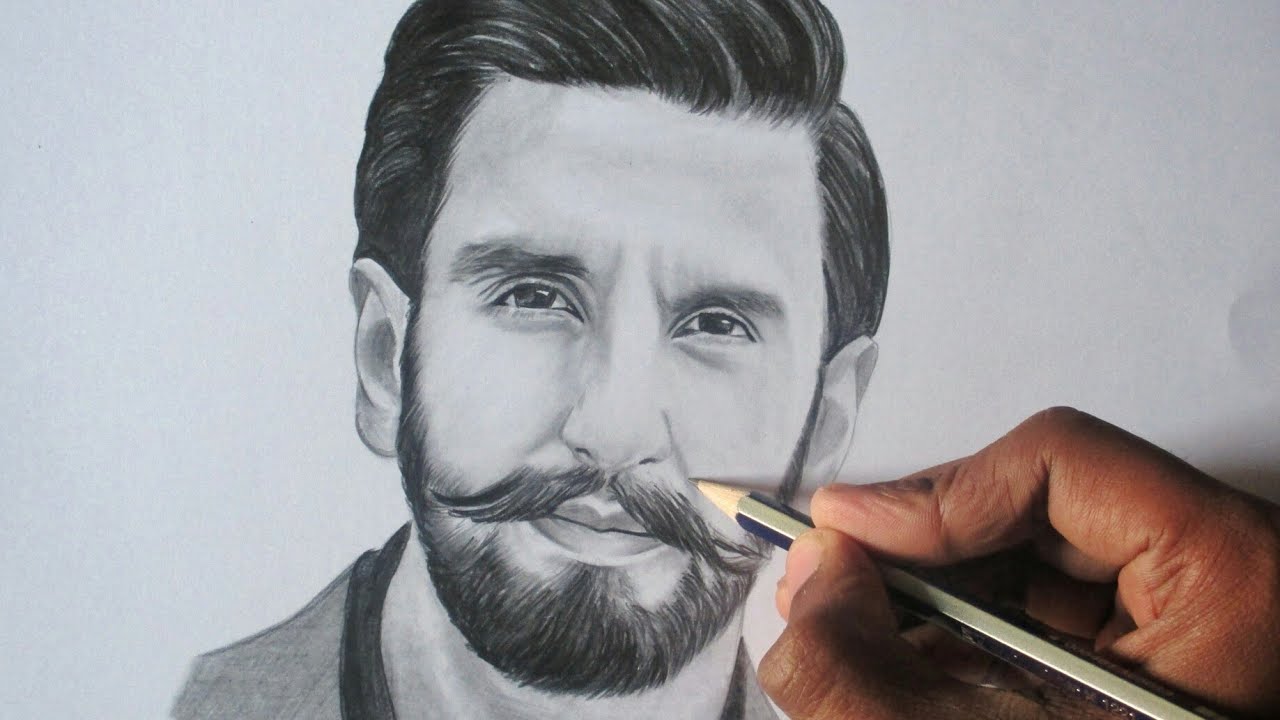 Ranveer Singh Drawing Pic