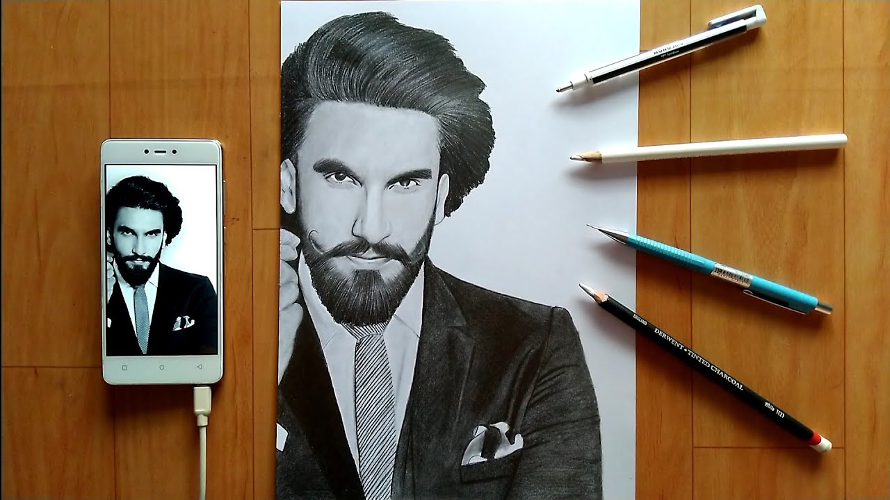 Ranveer Singh Drawing Picture