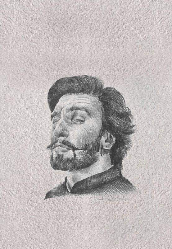 Ranveer Singh Drawing Pictures