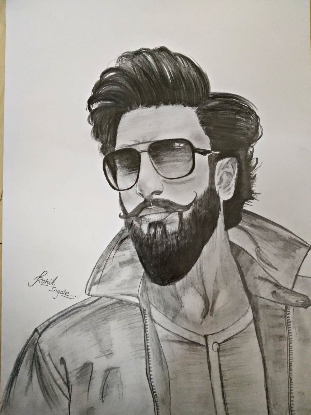 Ranveer Singh Drawing Realistic