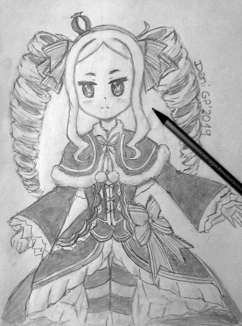 Re Zero Drawing Photo