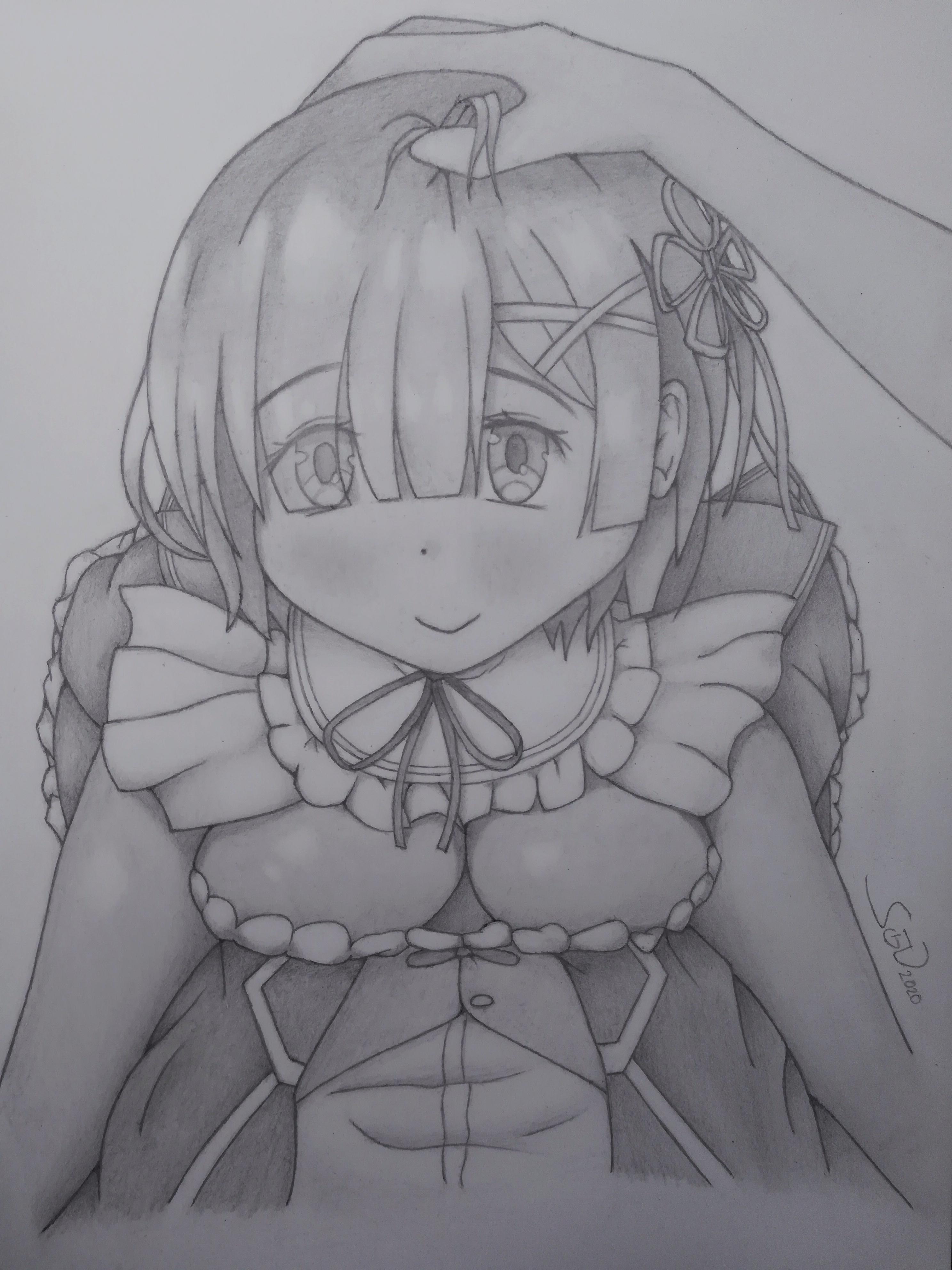 Re Zero Drawing Picture