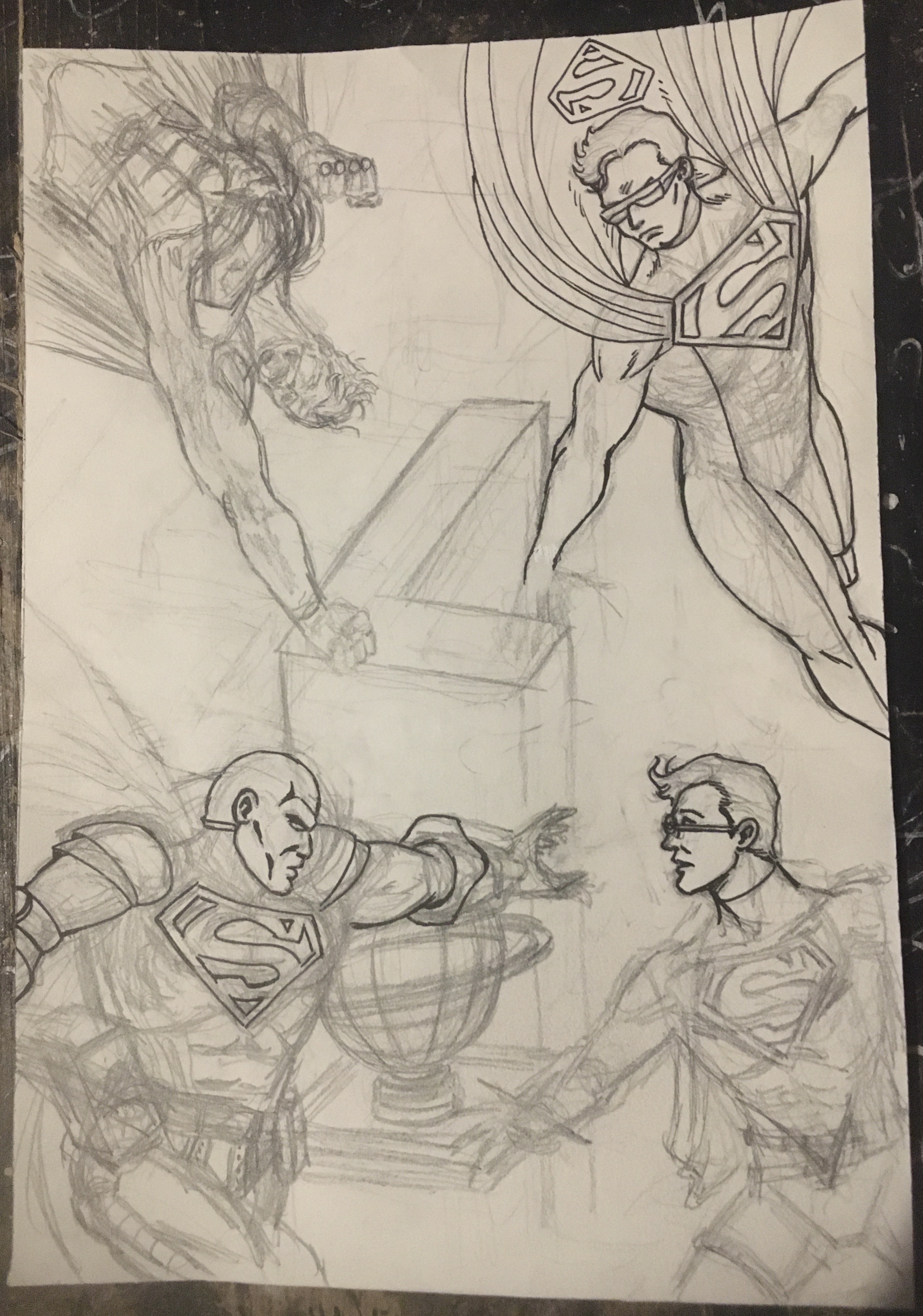 Reign of The Supermen Drawing Pic
