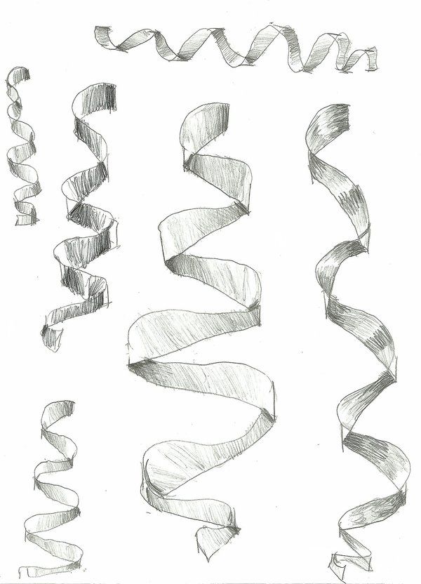 Ribbon Drawing Picture