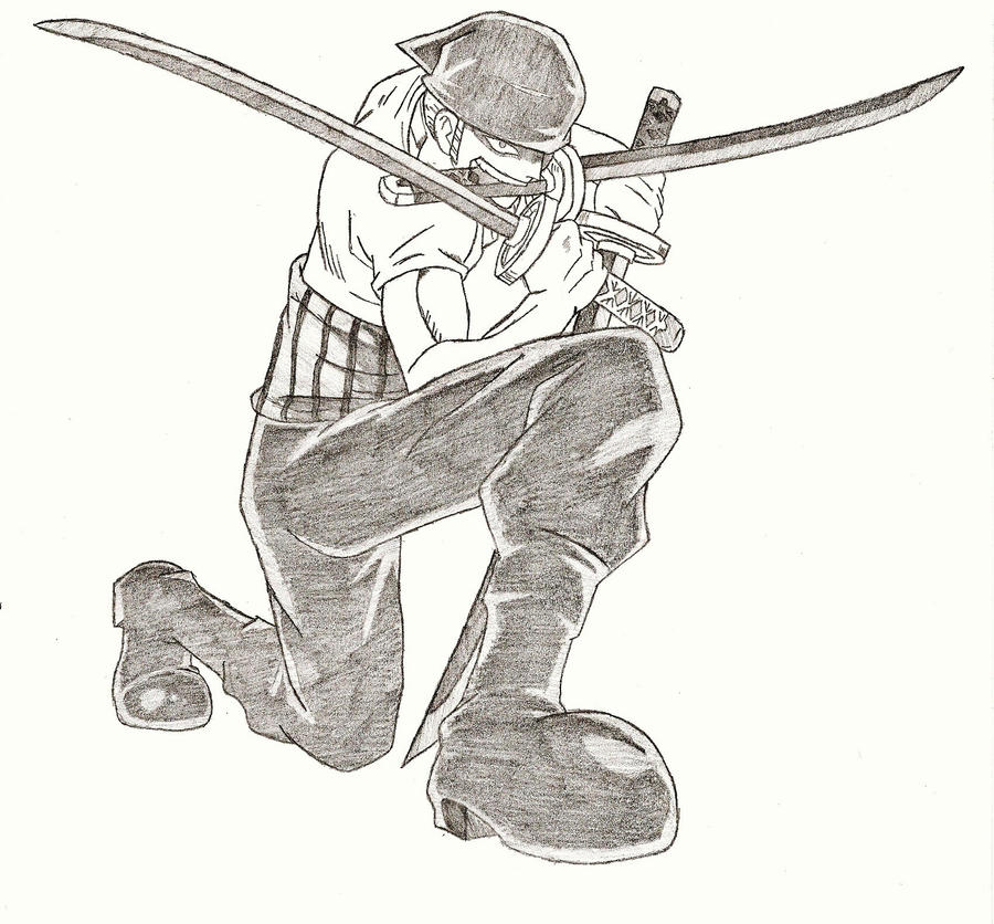 Roronoa Zoro Drawing Image