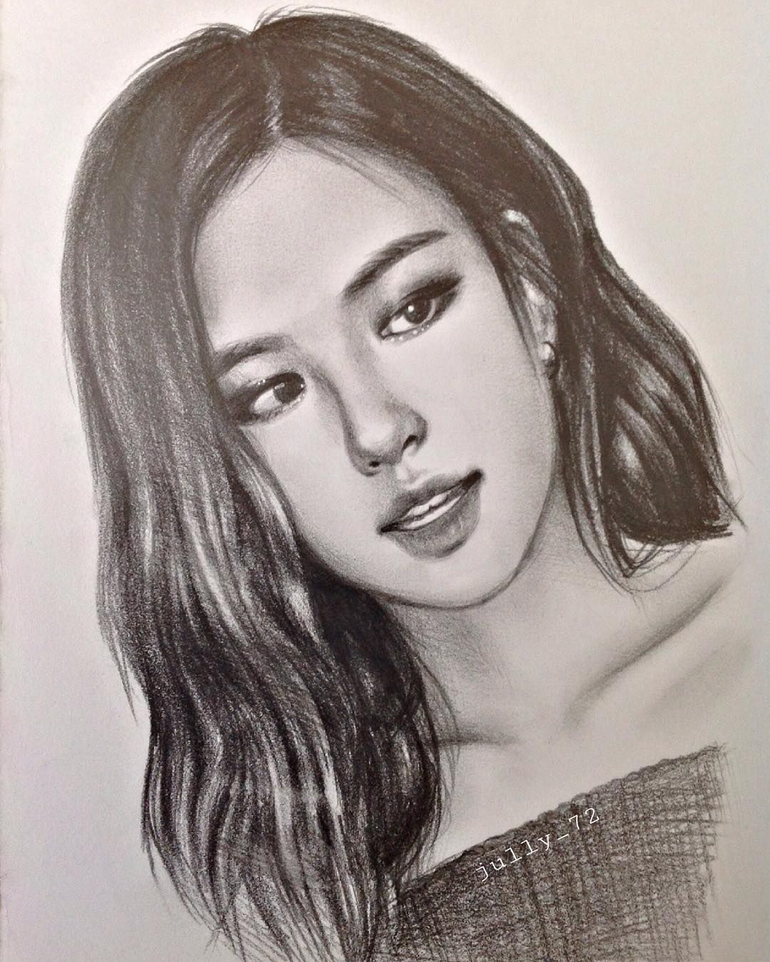 Rose Blackpink Drawing Photo