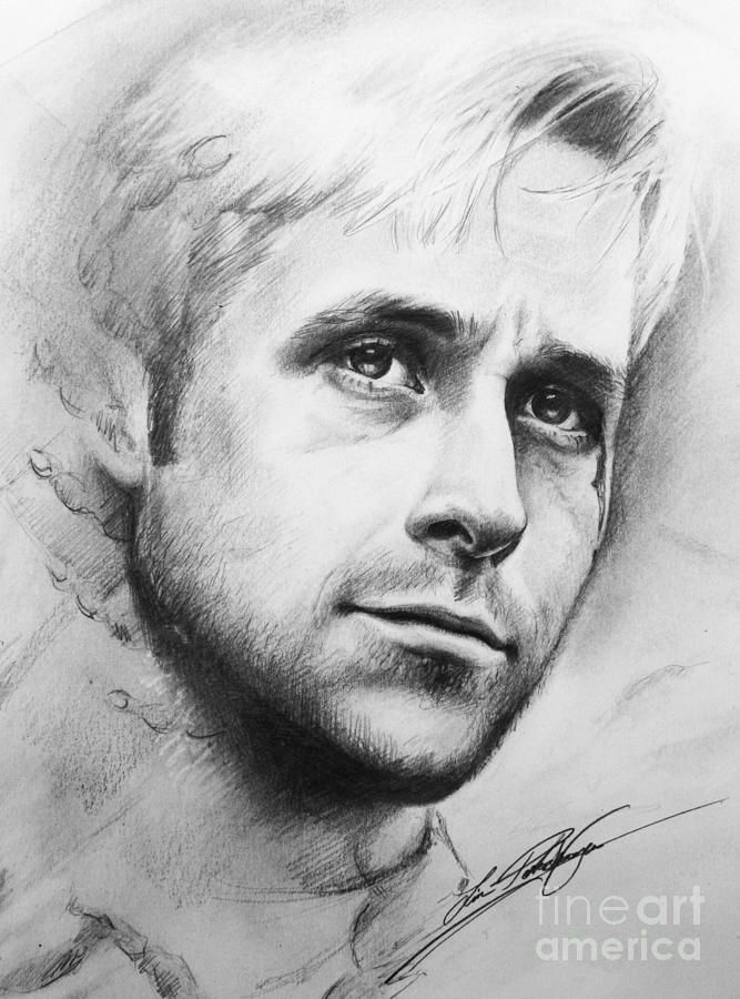 Ryan Gosling Art Drawing