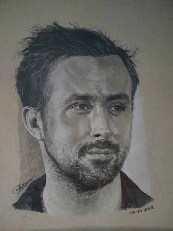 Ryan Gosling Drawing Pic