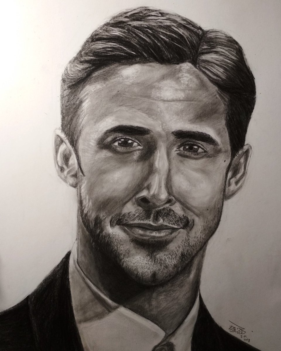 Ryan Gosling Drawing Pictures