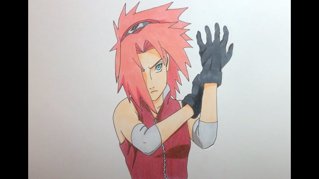 Sakura Haruno Drawing Amazing