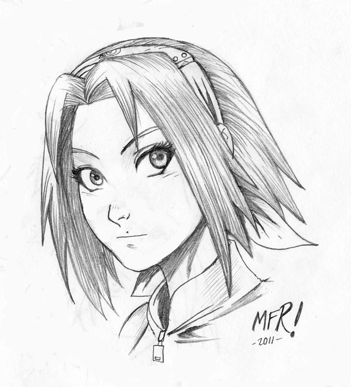 Sakura Haruno Drawing Photo
