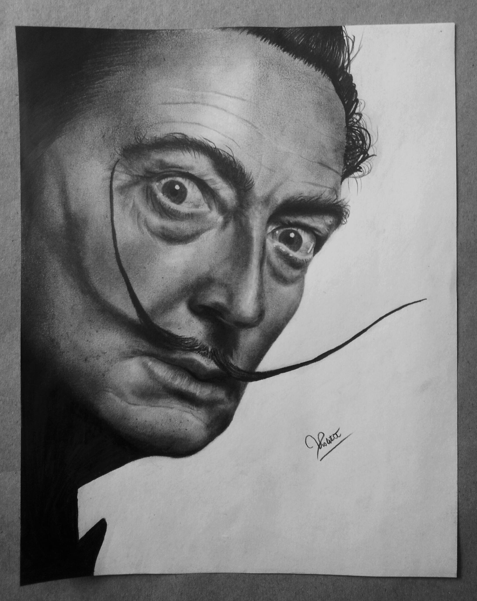 Salvador Dali Drawing Pic