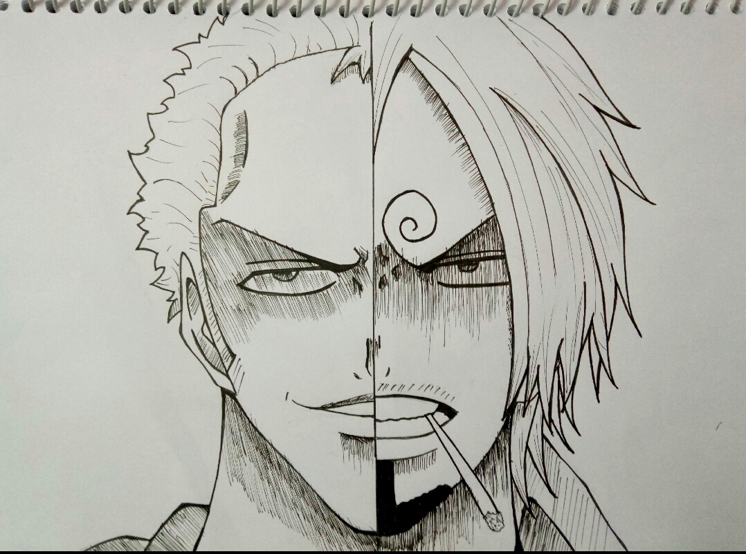 Sanji One Piece Drawing Pics