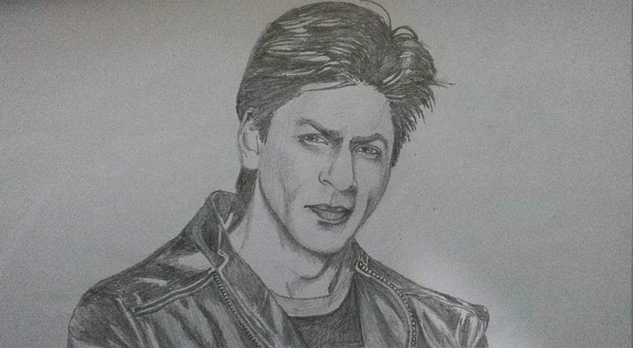 Shahrukh Khan Art Drawing