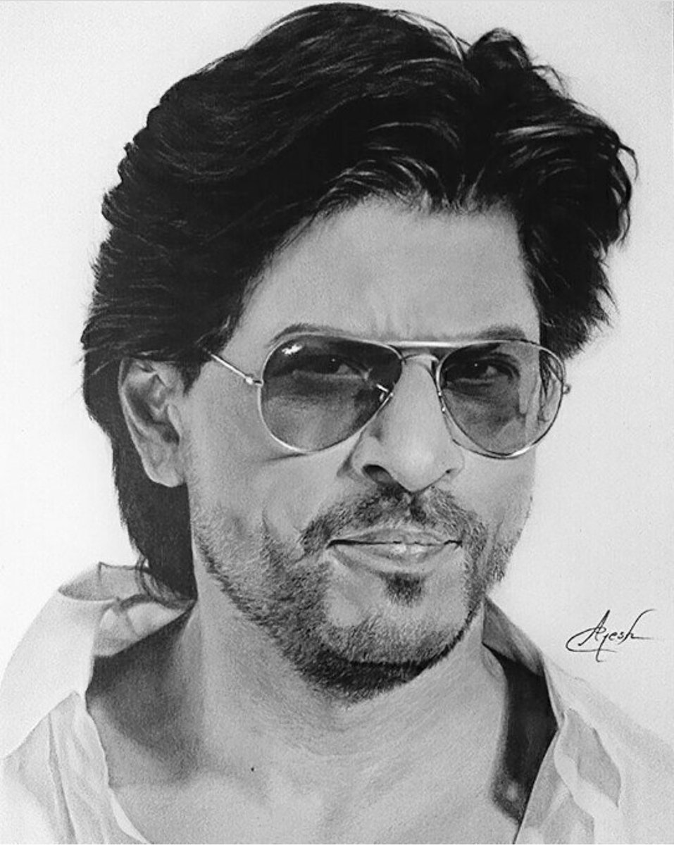 Shahrukh Khan Drawing Art