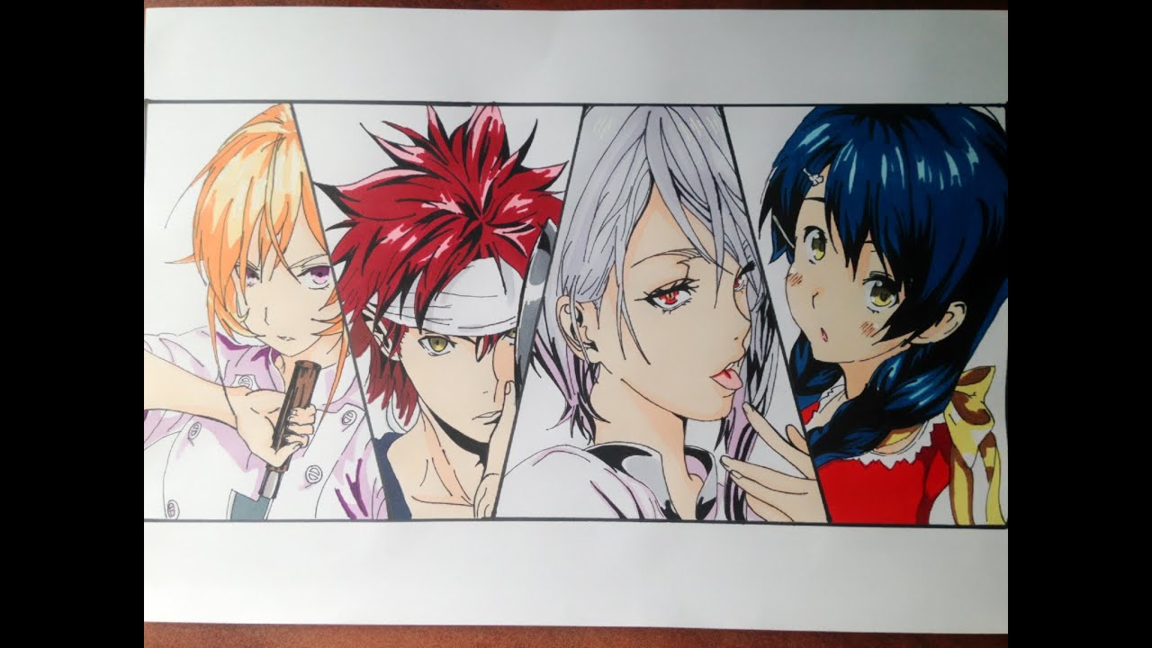 Shokugeki No Soma Drawing