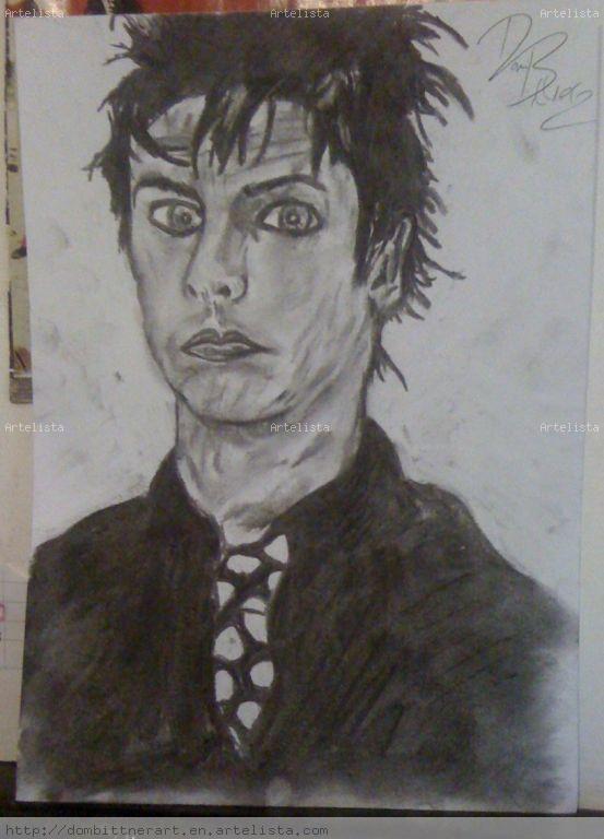 Singer Billie Joe Armstrong Drawing Sketch