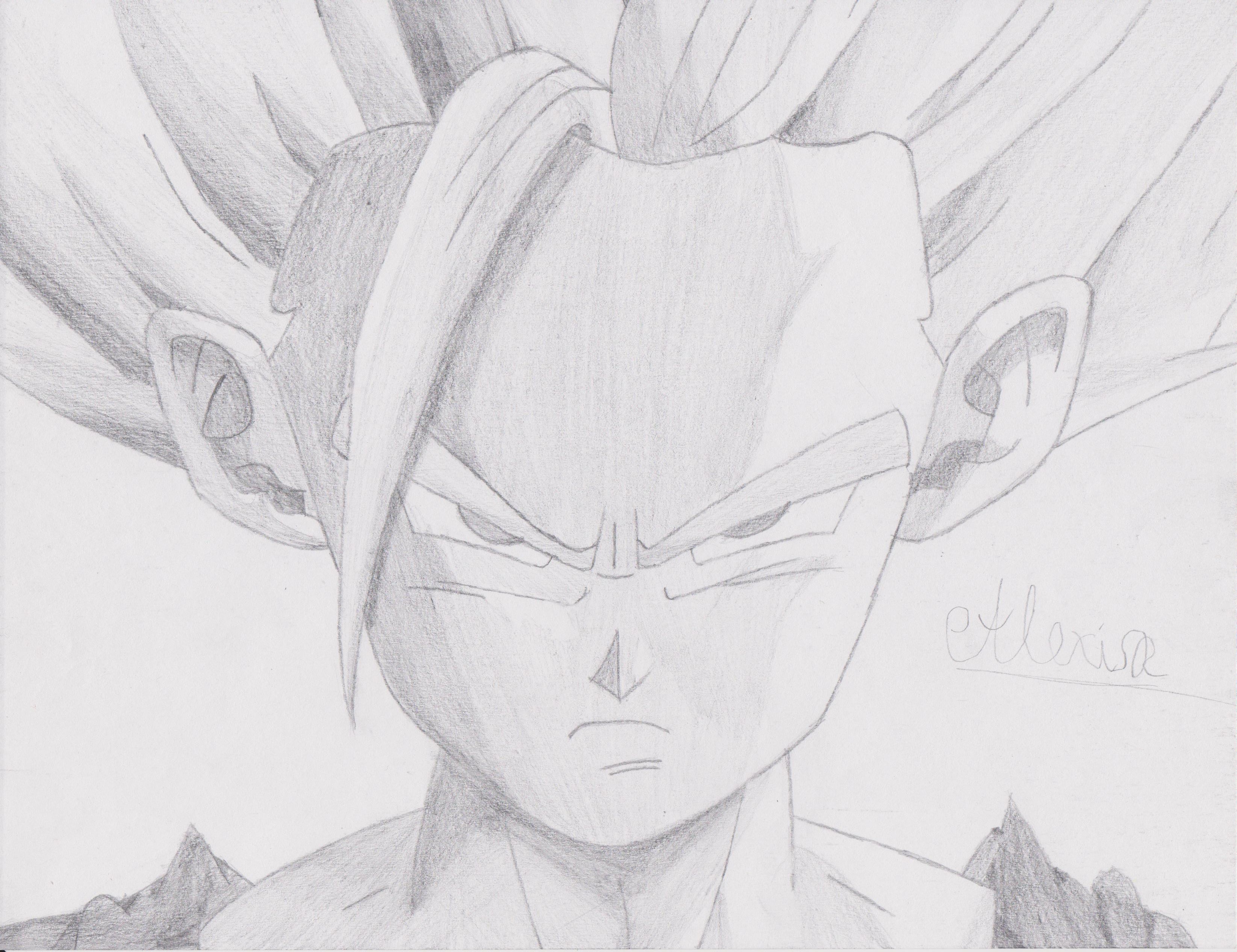 Son Gohan Drawing Amazing