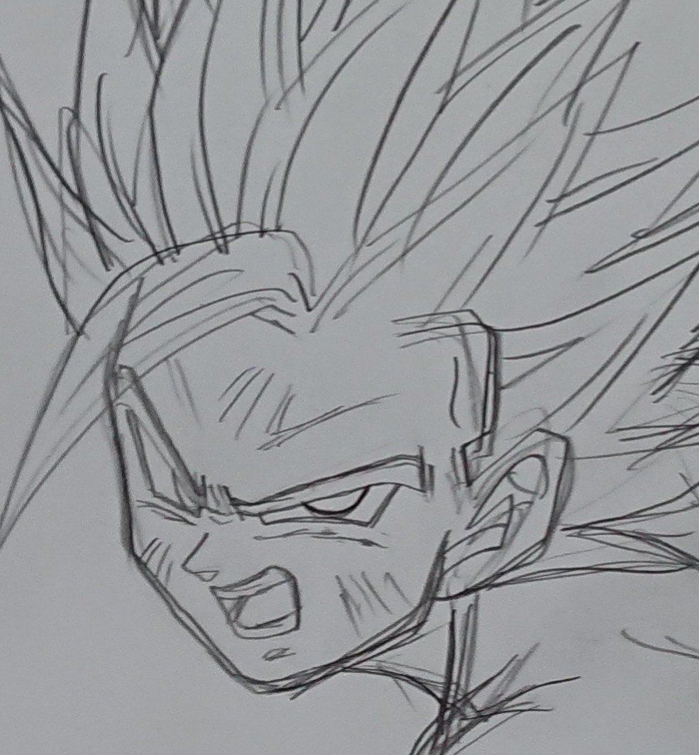 Son Gohan Drawing Picture