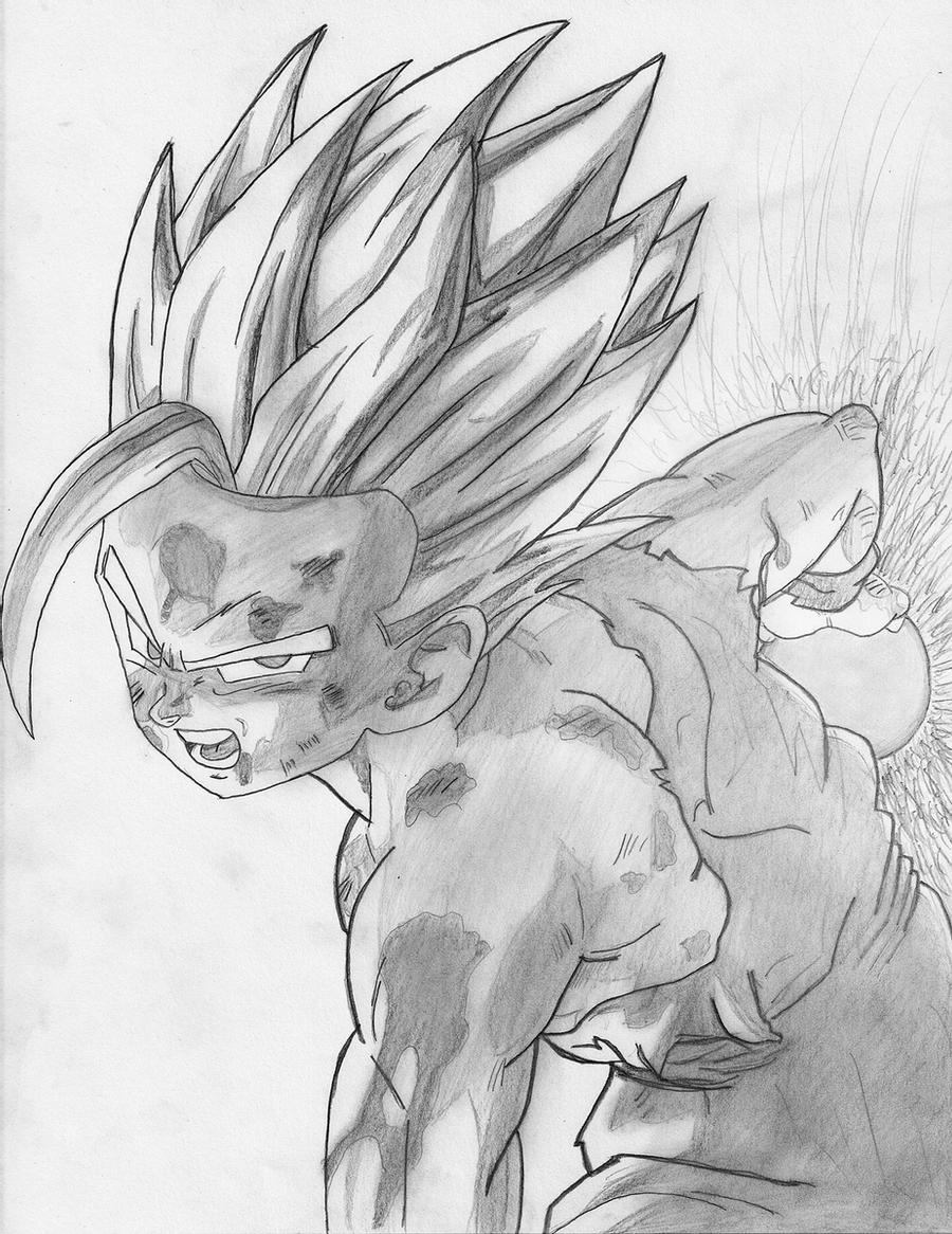 Son Gohan Drawing Pictures