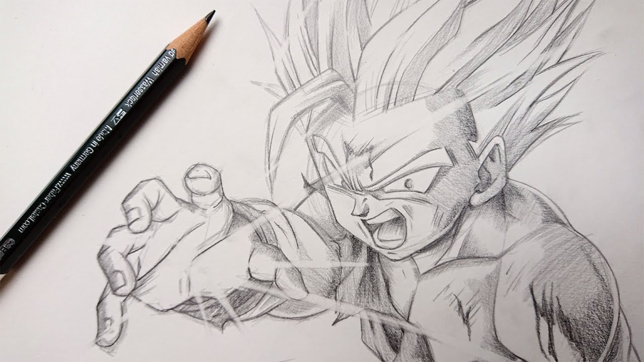 Son Gohan Drawing