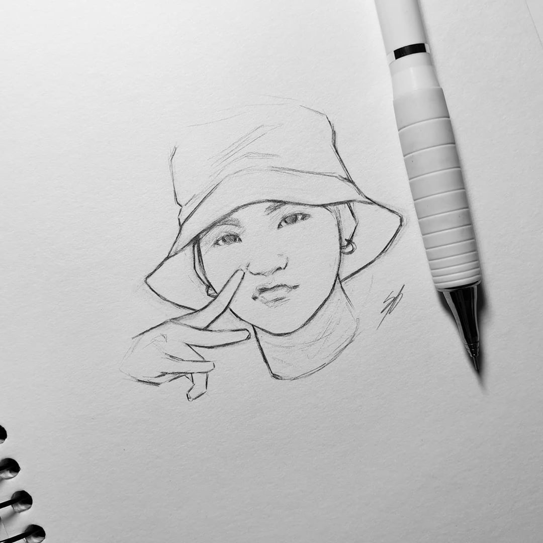 Suga Drawing