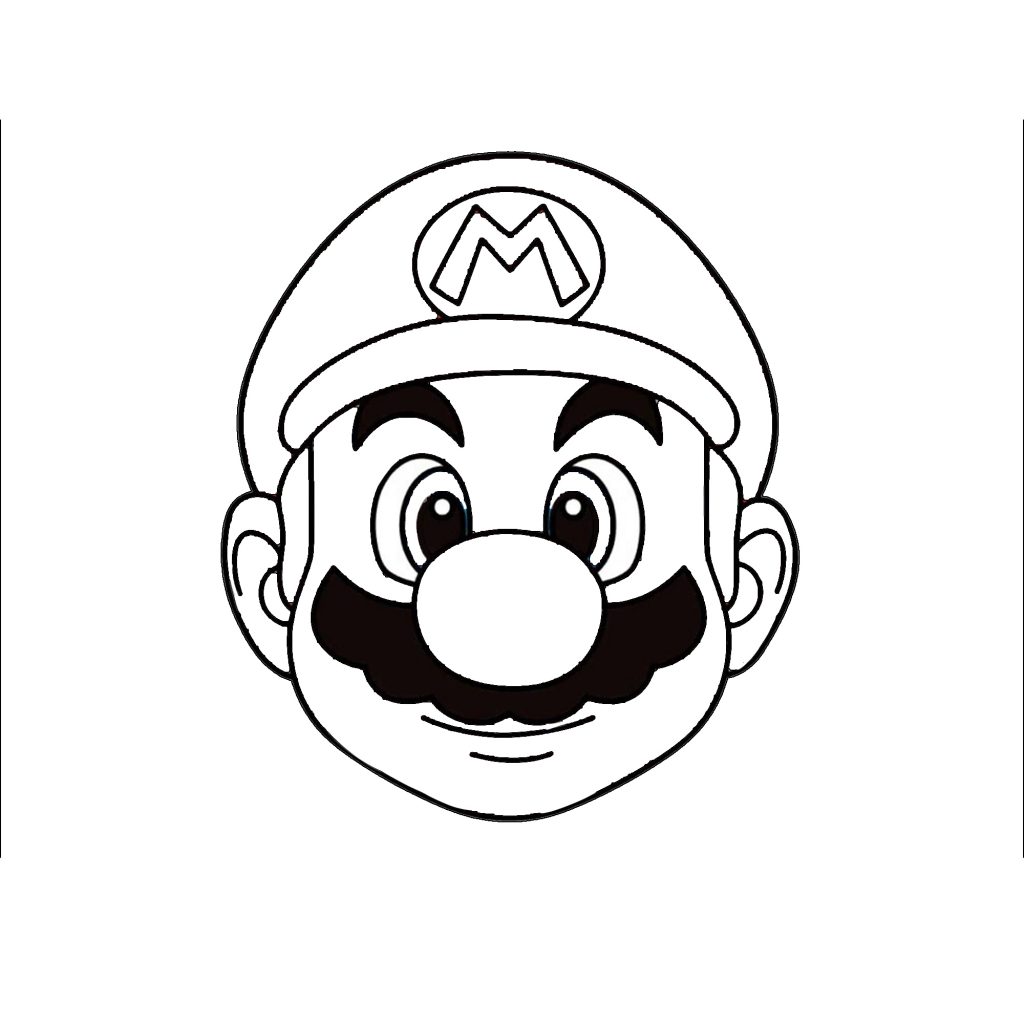 Super Mario Drawing Beautiful Image
