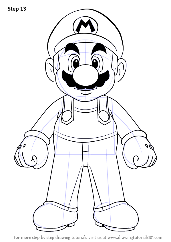 Super Mario Drawing Picture