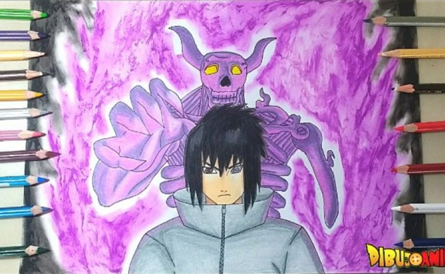 Sasuke Susanoo Drawing by Vasenikolov  DragoArt