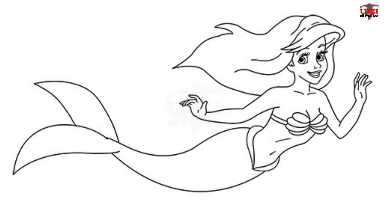 The Little Mermaid Drawing Photo