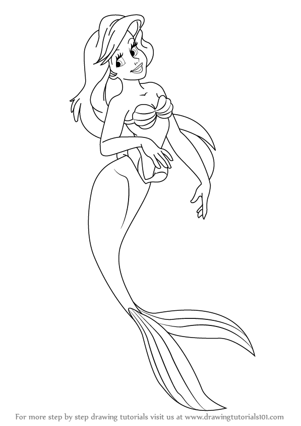 The Little Mermaid Drawing Realistic