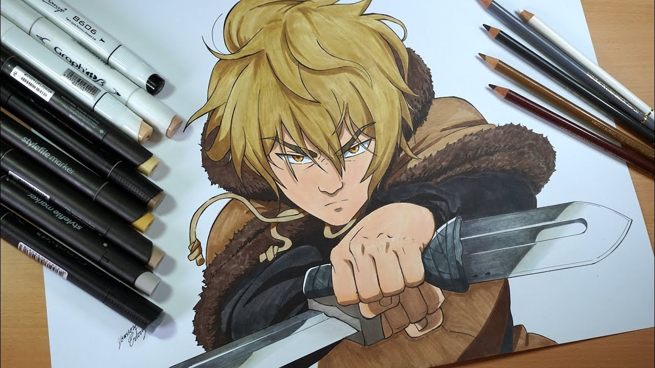 Thorfinn Drawing Amazing