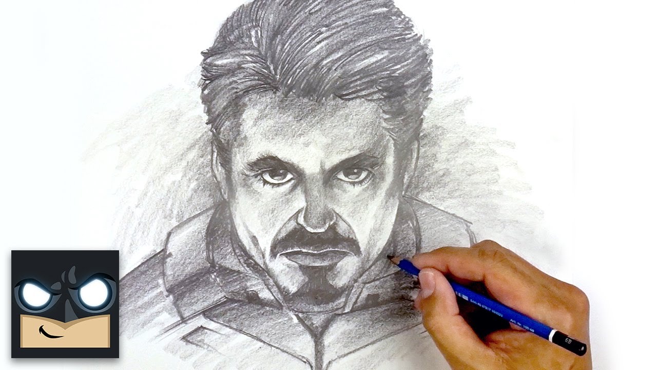 Tony Stark Drawing Art