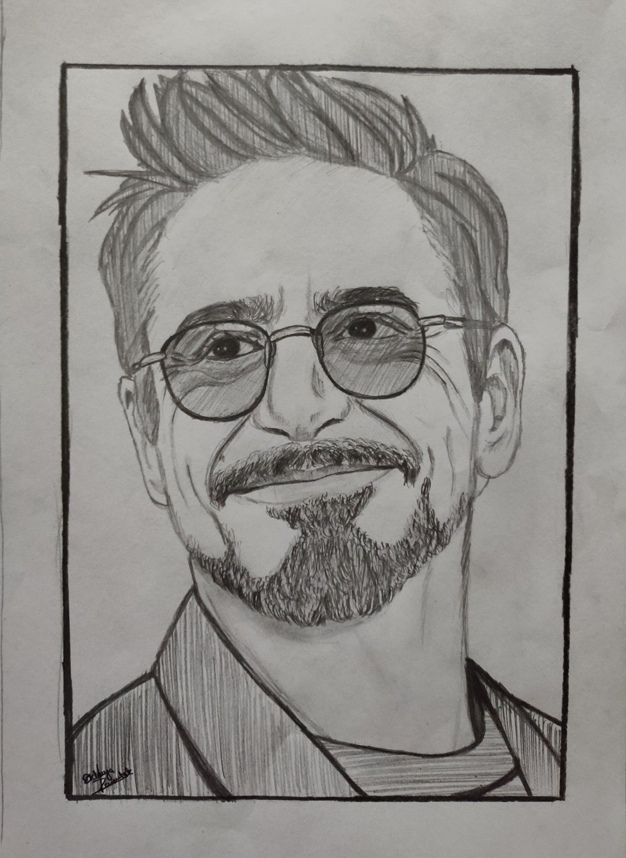 Tony Stark Drawing Pictures