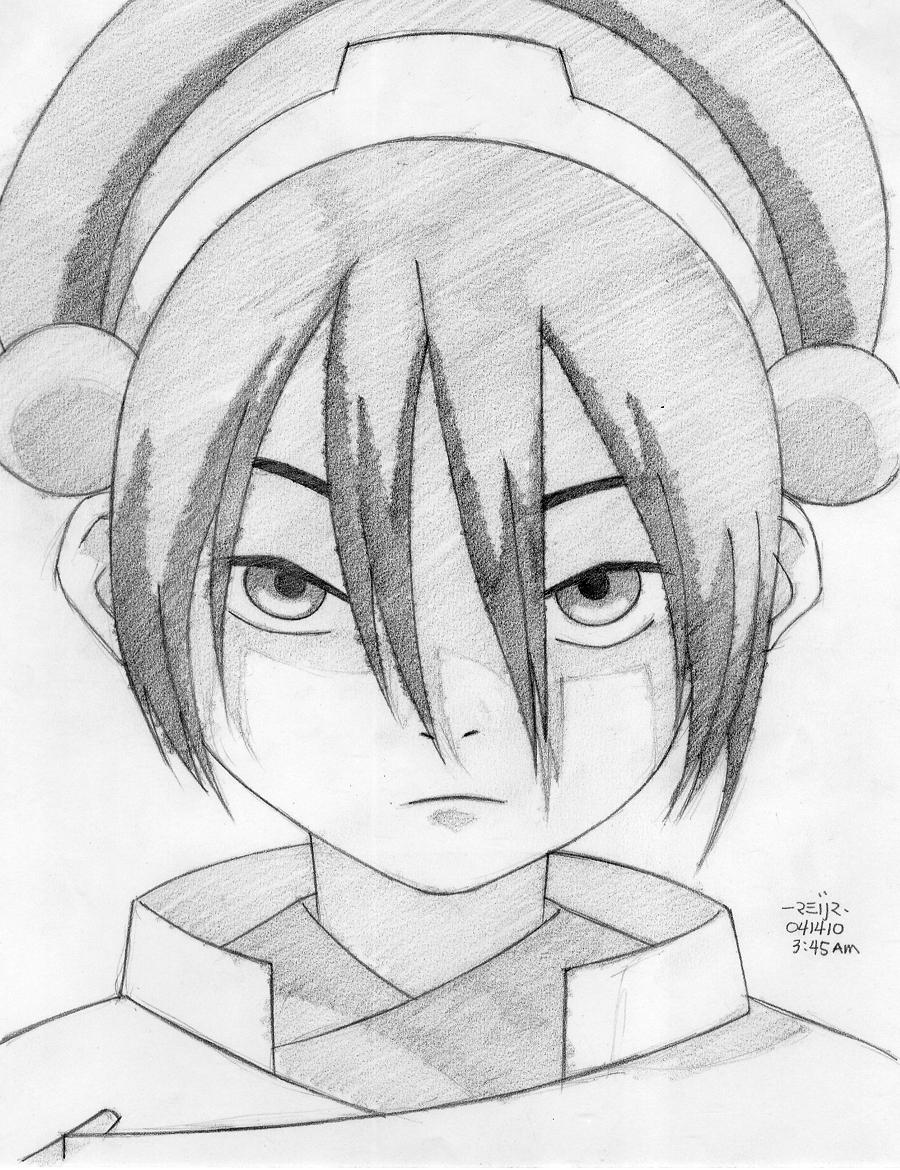 Toph Beifong Drawing Realistic